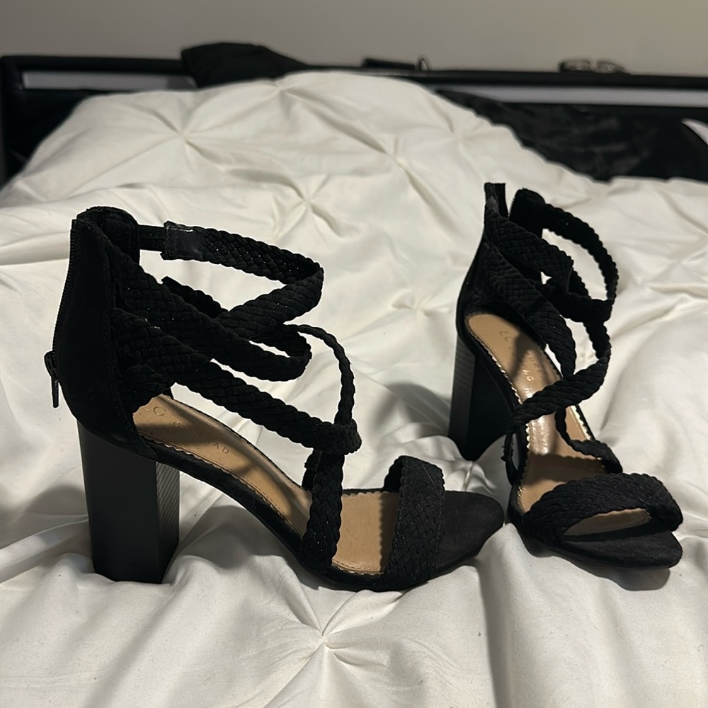 Black heels